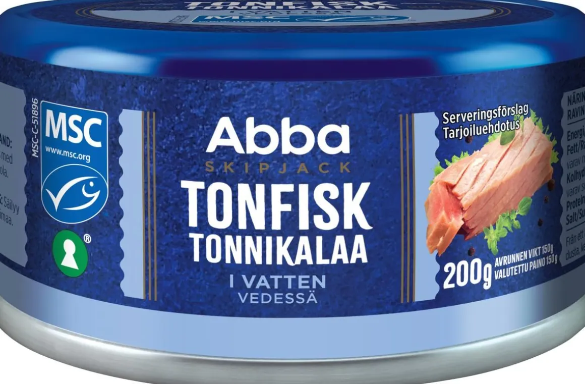 ABBA TONNIKALAA VEDESSÄ 200/150G MSC 150 G