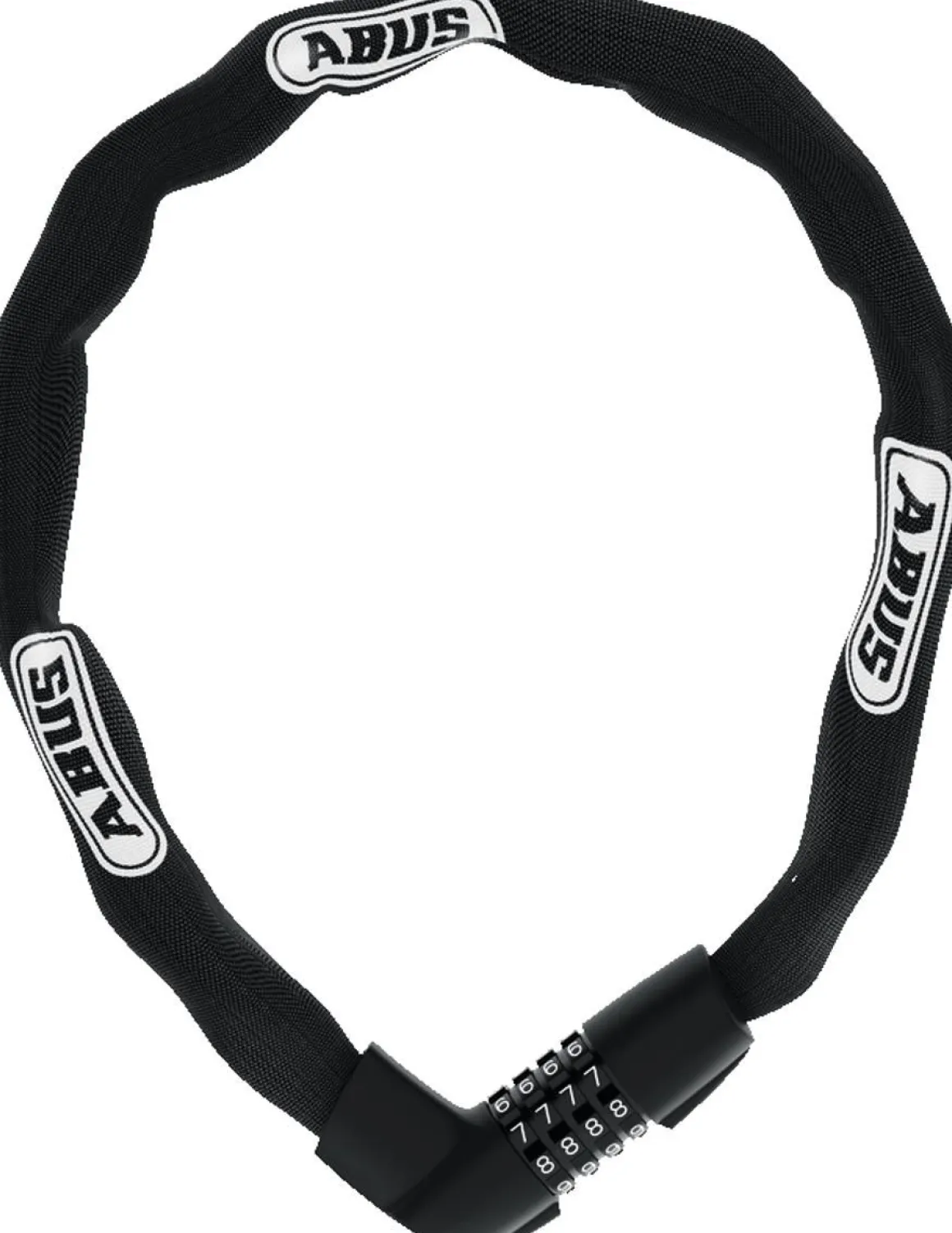 ABUS TRESOR KETJULUKKO 1385/75 MUSTA