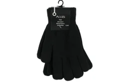 ACCES MIESTEN MAGIC KÄSINEET 2-PARIA MUSTA ONE SIZE