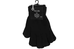 ACCES NAISTEN MAGIC KÄSINEET 2-PARIA MUSTA ONE SIZE