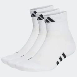 ADIDAS SUKAT 3-PACK PRF CUSH MID KOKO L VALKOINEN