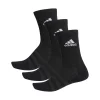 ADIDAS SUKAT 3-PACK S 3-STRIPES CREW MUSTA