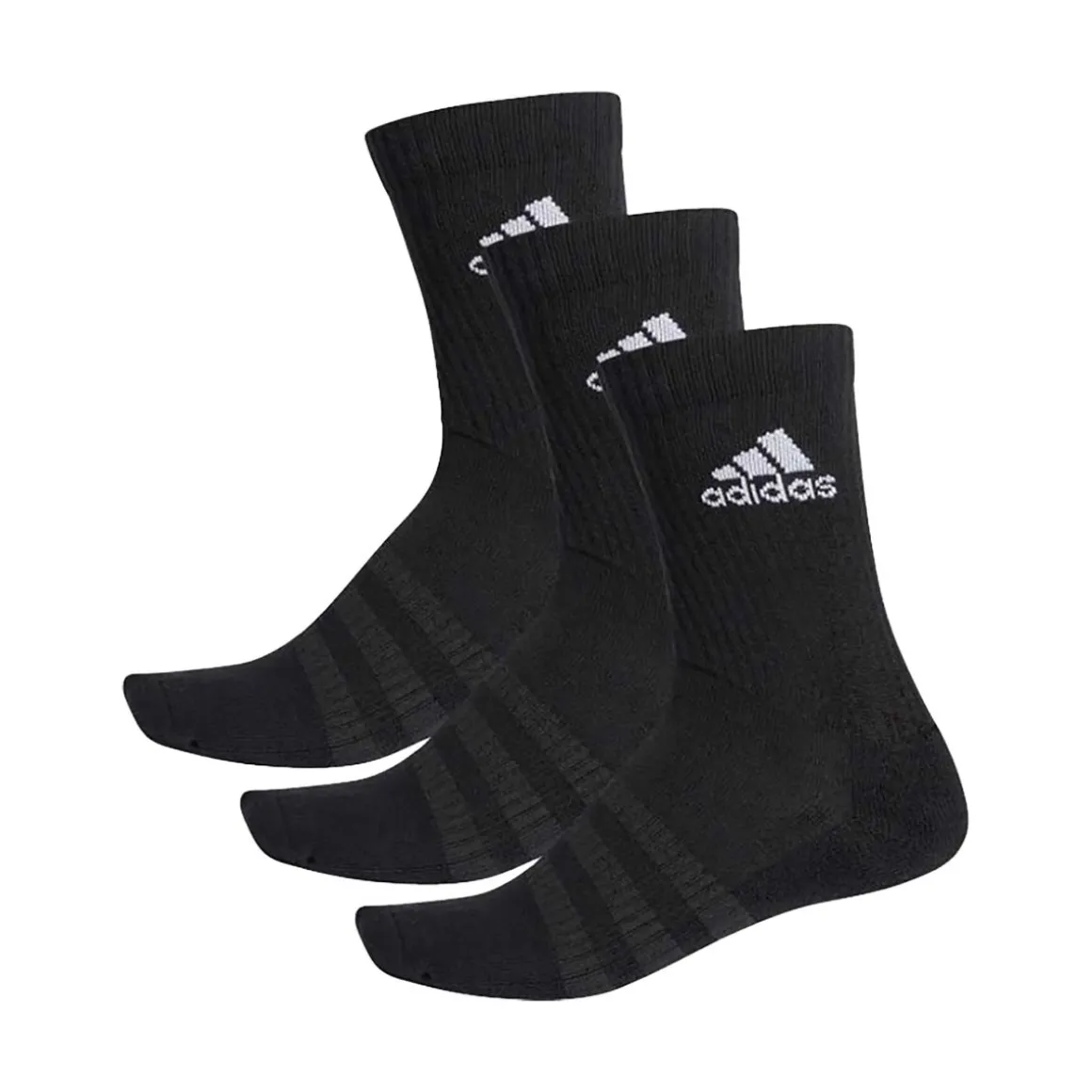 ADIDAS SUKAT 3-PACK S 3-STRIPES CREW MUSTA