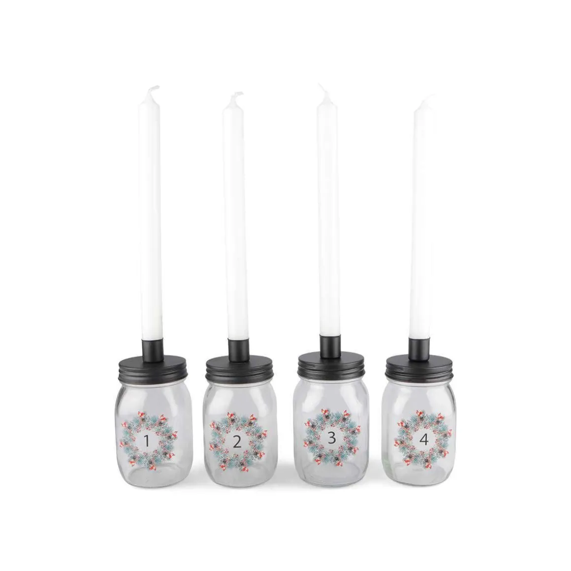 ADVENTTIKYNTTILÄNJALAT 4KPL