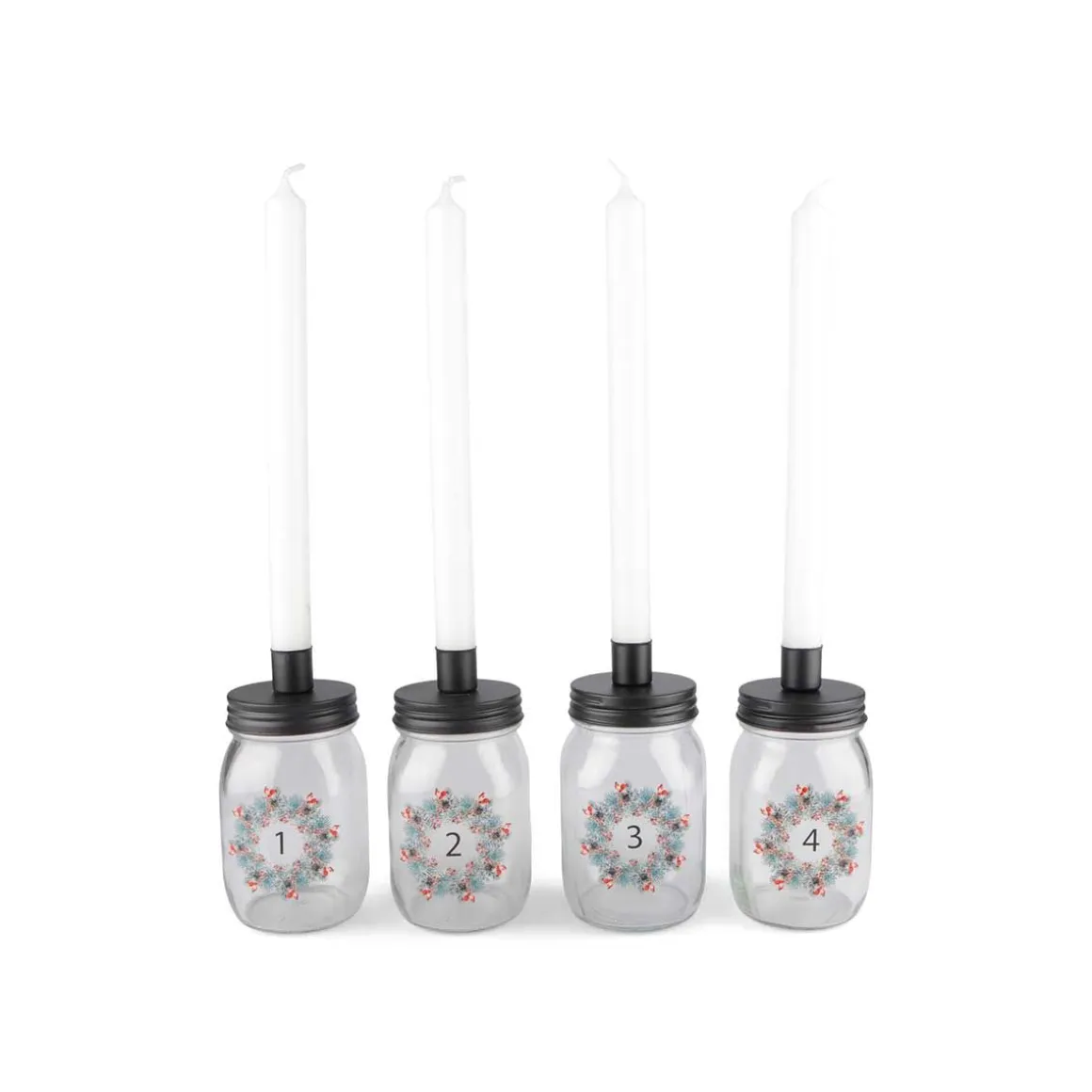 ADVENTTIKYNTTILÄNJALAT 4KPL