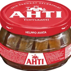 AHTI AHTI TOMAATTISILLI, SILLIÄ MAUSTEKASTIKKEESSA 240/150G 150 G
