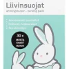 AINU LIIVINSUOJUS MUSTA TARRAKIINNITYKSELLÄ 30 KPL