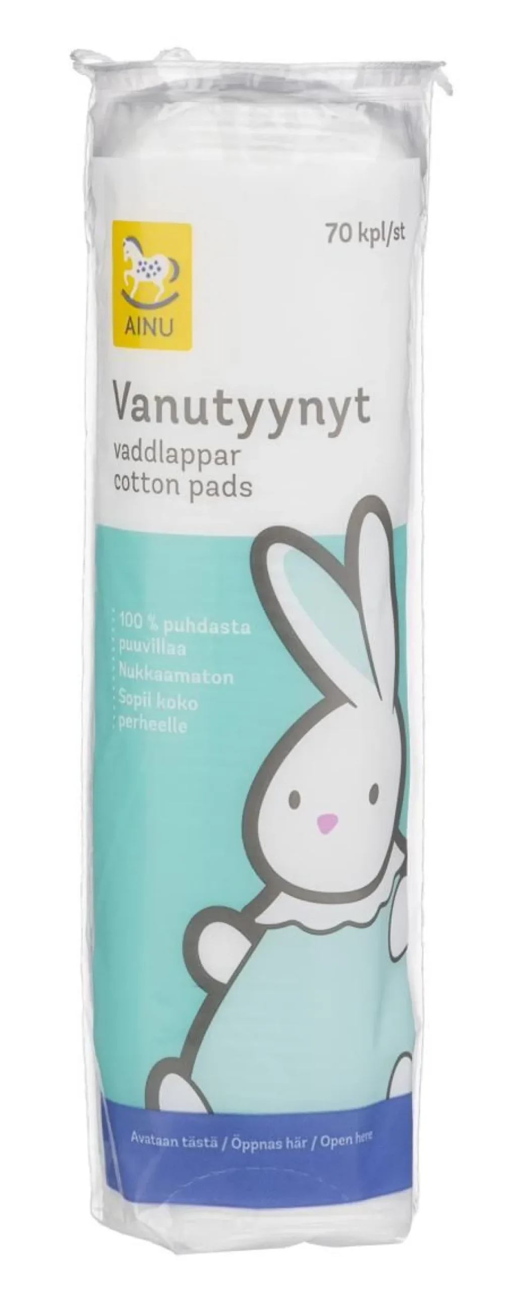 AINU VANUTYYNYT 70 KPL