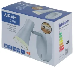 AIRAM CARA SEINÄVALAISIN 4,5W/830 320LM VALKOINEN