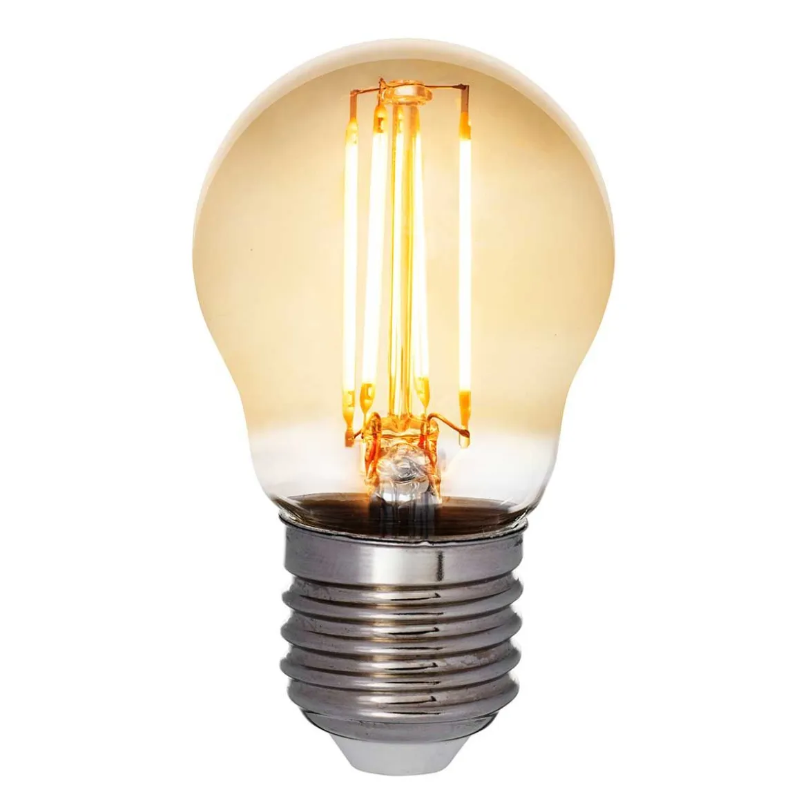 AIRAM LED AMBER ANTIIKKI KORISTELAMPPU 2,5W 2200K KIRKAS E27, 250LM, 15,000H