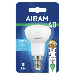 AIRAM LED KOHDELAMPPU R50 4W E14 450LM/130CD, 4000K