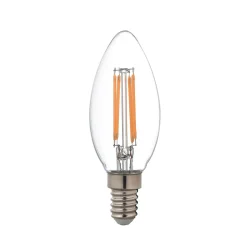 AIRAM LED KYNTTILÄLAMPPU KIRKAS 4,5W E14 470LM, HIMMENETTÄVÄ, 15 000H