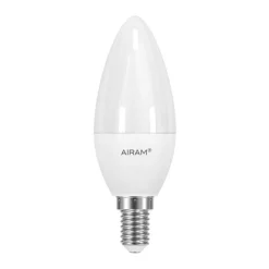 AIRAM LED KYNTTILÄLAMPPU OPAALI 4,9W E27 500LM, 15 000H, 4000K