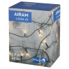 AIRAM LEDIA 40 LÄMM.VALK,TUMMA JOHTO ULKO-JA SISÄKÄYTTÖÖN