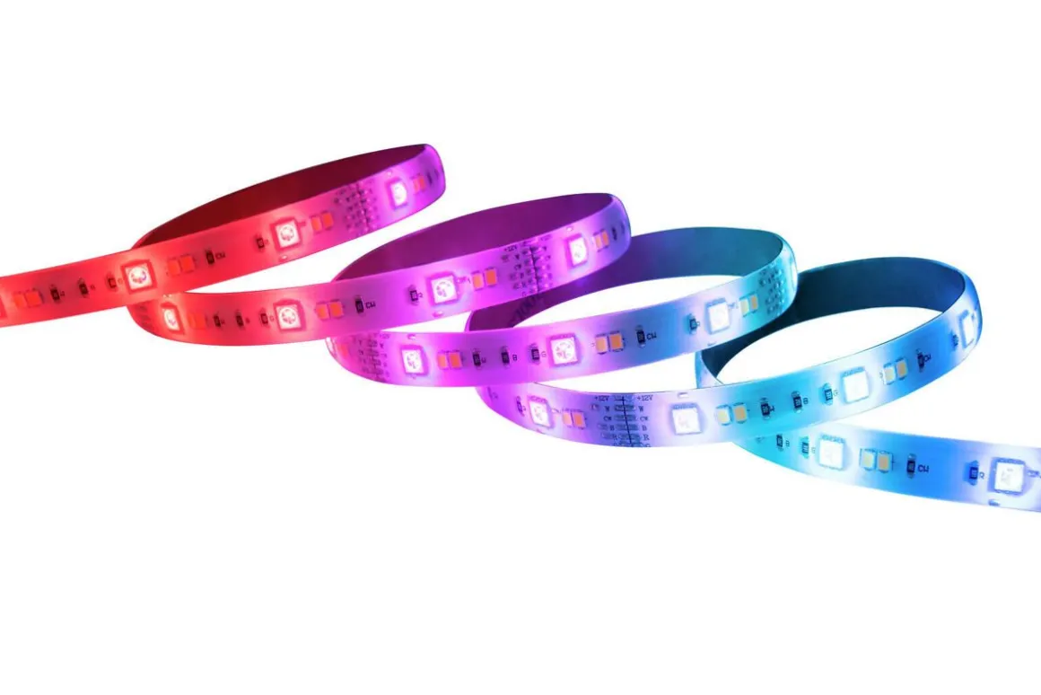 AIRAM SMART STRIP VALONAUHA 5M, 12V, RGB/TW 2700-6500K +ADAPTERI & CONTROLLER