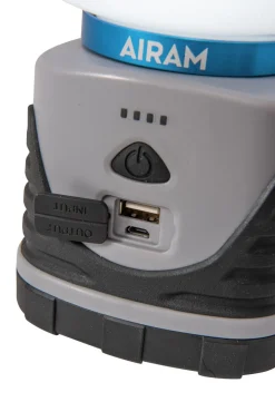 AIRAM CAMPER LYHTY LED, USB-LADATTAVA, MAKS 1000LM, 4000MAH