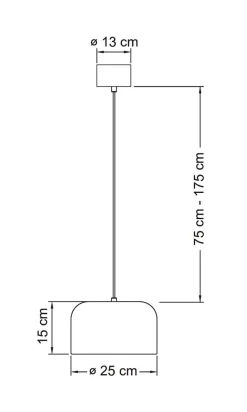 AIRAM KATTOVALAISIN URBAN CEILING E27 MUSTA