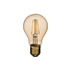 AIRAM LED AMBER ANTIIKKI KORISTELAMPPU 4,5W 2200K KIRKAS E27 380LM HIMMENNYS