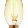 AIRAM LED AMBER ANTIIKKI KYNTTILÄLAMPPU 2,5W 2200K E14, 225LM 15 000H
