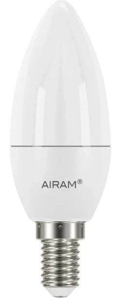 AIRAM LED KYNTTILÄKUPULAMPPU 4,9W 4000K E14 470LM 3KPL