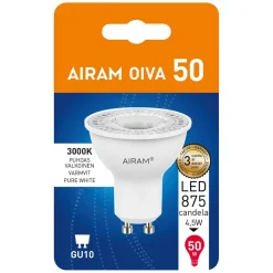 AIRAM LED OIVA PAR16 4,2W GU10, 3000K 36 370LM 875CD