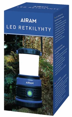 AIRAM LED RETKILYHTY IP44 ( 3 X LR20)