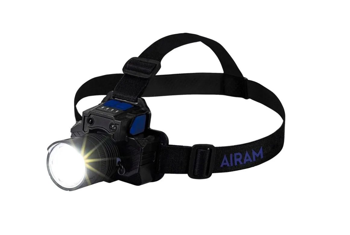 AIRAM LUKE OTSAVALO USB-LADATTAVA 1000LM