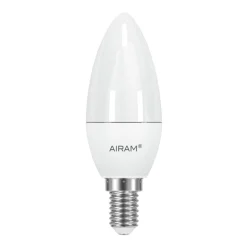 AIRAM OIVA LED KYNTTILÄLAMPPU OPAALI 4,9W E14 470LM, 3000K