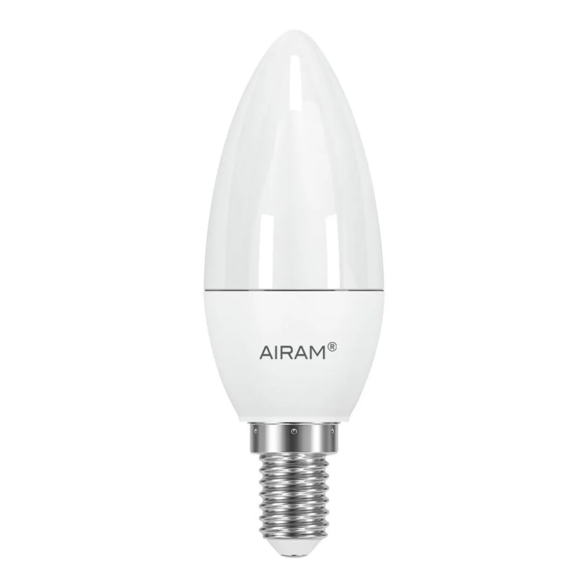 AIRAM OIVA LED KYNTTILÄLAMPPU OPAALI 4,9W E14 470LM, 3000K