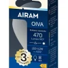 AIRAM OIVA LED PIENIKUPULAMPPU 4,2W E14 3000K P45 470LM 15 000H