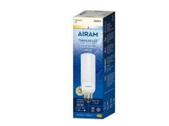 AIRAM OIVA OPAALI TUBULAR PAKKASLAMPPU E27 3000K 806LM