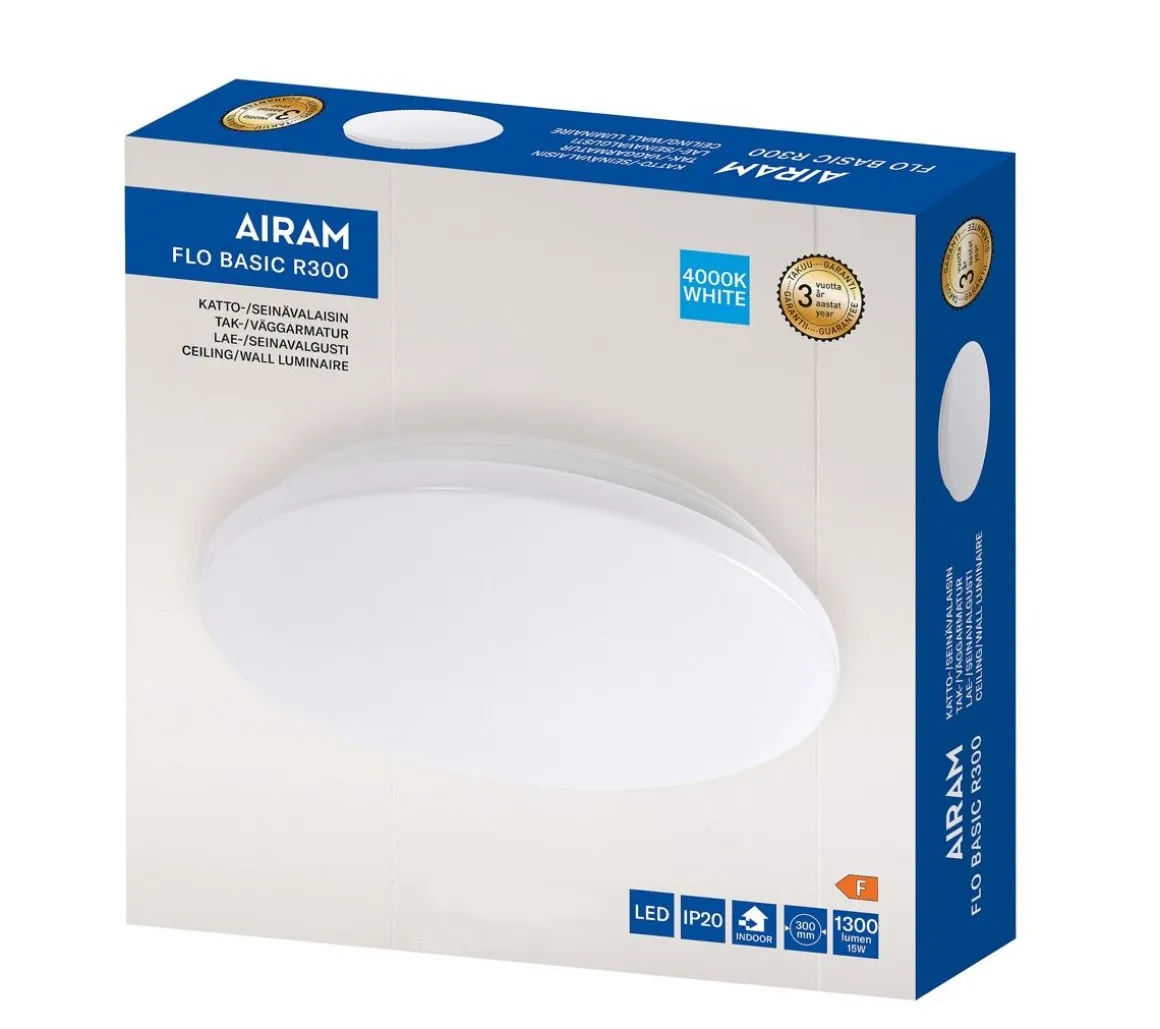 AIRAM PLAFONDI FLO BASIC 300 IP20 15W/ 4000K 1300LM
