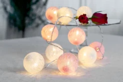 AIRAM ROOSA NAUHA PITSIPALLO 10 LED 3 M