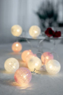 AIRAM ROOSA NAUHA PITSIPALLO 10 LED 3 M