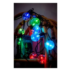 AIRAM SMART 10 LED LAMPPUSARJA RGB IP44. TUMMA JOHTO