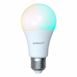 AIRAM SMART LED LAMPPU 9W A60 827-865 RGB 806LM E27 OPAALI 2KPL