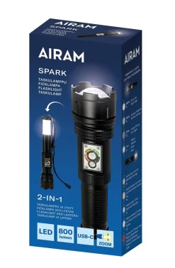 AIRAM SPARK TASKULAMPPU 800LM