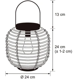 AIRAM TOMAR SOLARLYHTY 24 CM