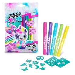 AIRBRUSH PLUSH KORISTELTAVAN PEHMOLELUN LISÄTUSSIT JA SABLUUNA