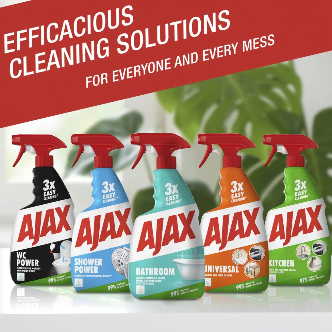 AJAX BATHROOM PUHDISTUSSPRAY 750 ML