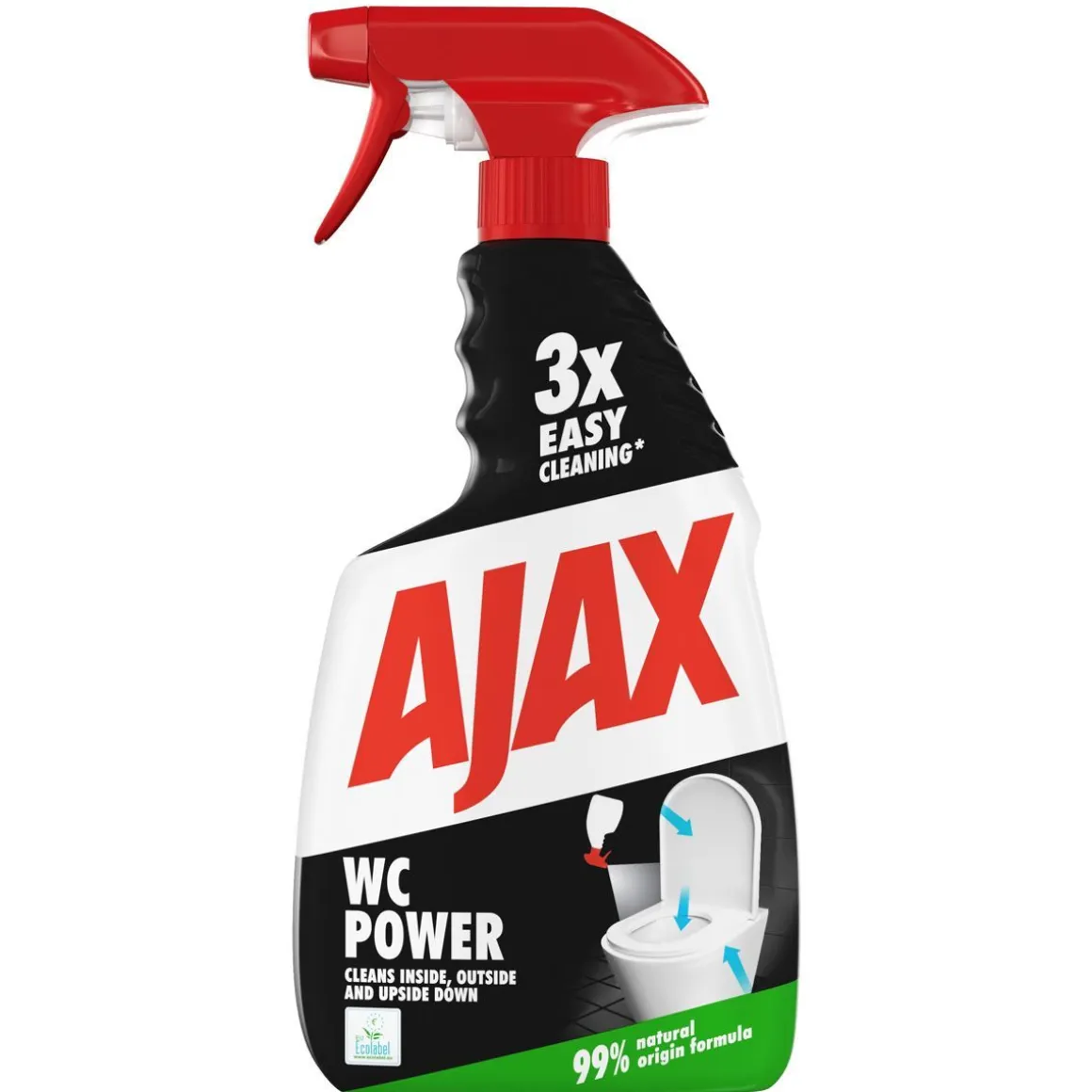 AJAX WC POWER PUHDISTUSSPRAY 750 ML