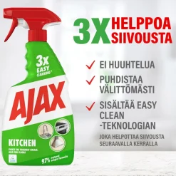 AJAX KITCHEN PUHDISTUSSPRAY 750 ML