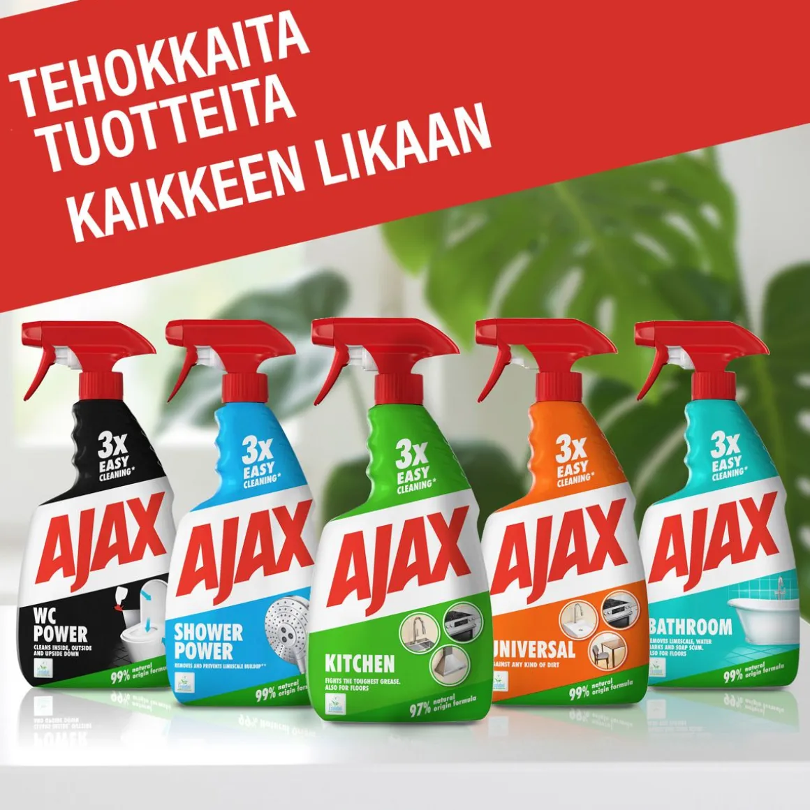 AJAX KITCHEN PUHDISTUSSPRAY 750 ML