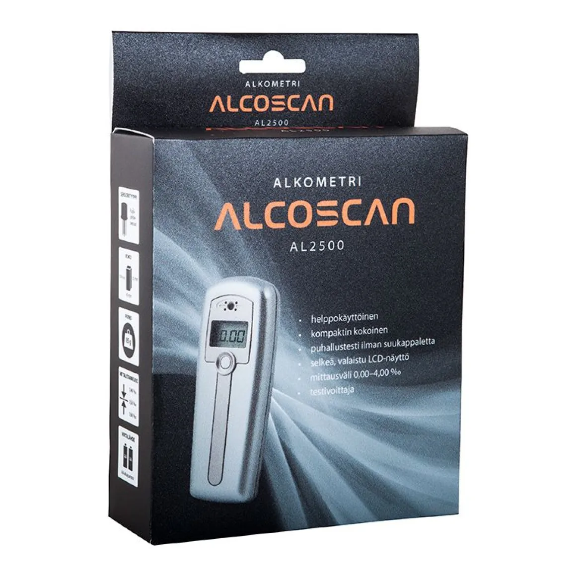ALCOSCAN ALKOMETRI AL-2500 DIGITAALINEN