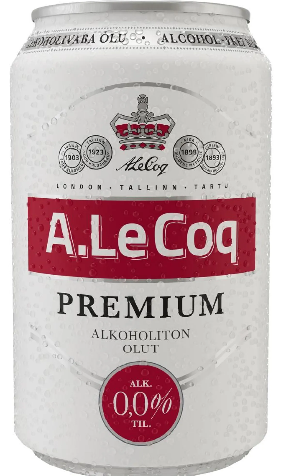 A. LE COQ ALKOHOLITON OLUT 0,0% TLK 330 ML