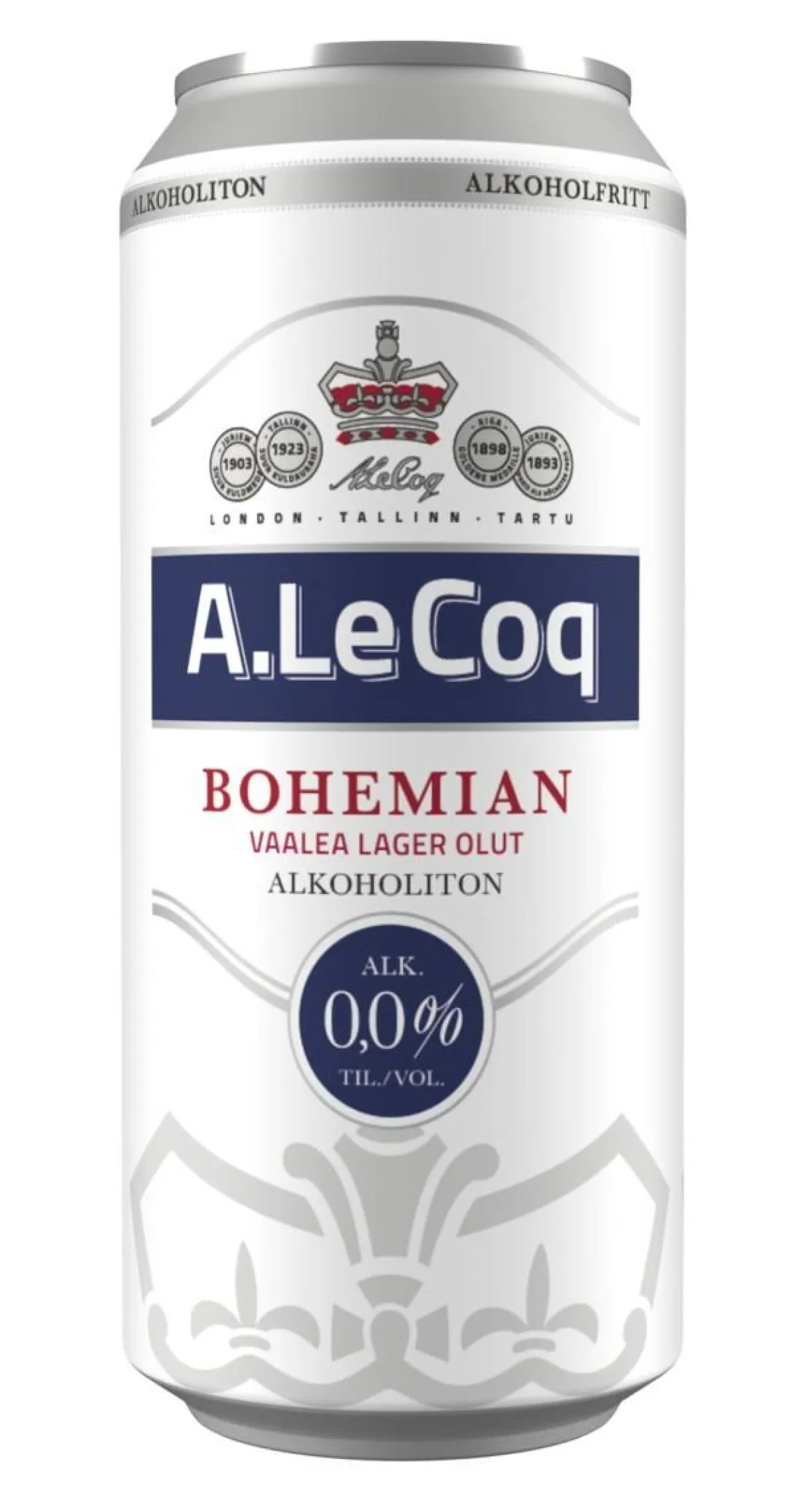 A. LE COQ BOHEMIAN LAGER 0,0% TLK 500 ML