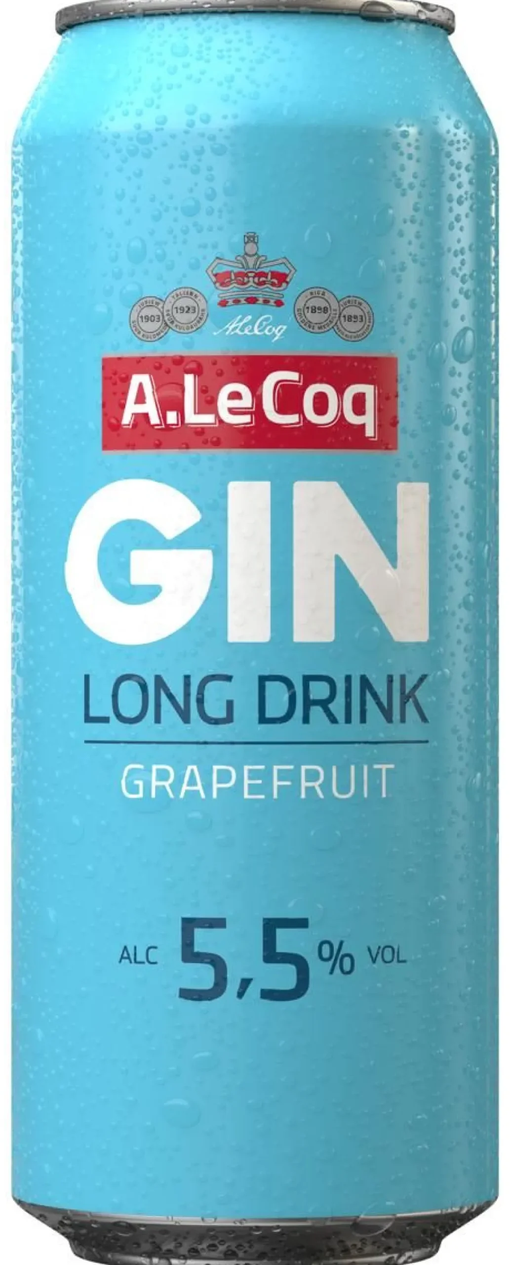 A. LE COQ GIN LONG DRINK GRAPEFRUIT 5,5% TLK 500 ML