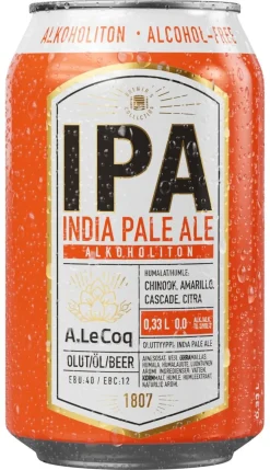 A. LE COQ IPA 0,3% TLK 330 ML
