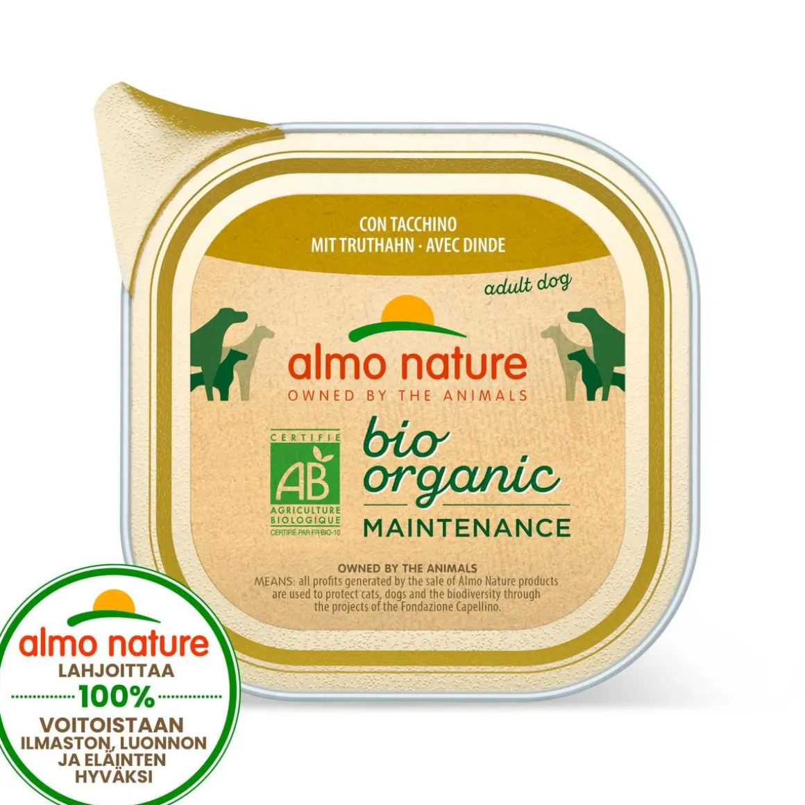 ALMO NATURE BIO ORGANIC KOIRAN ANNOSATERIA 100 G