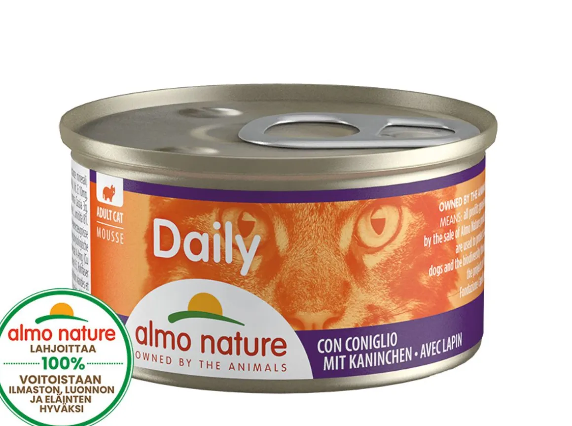 ALMO NATURE DAILY MOUSSE KISSAN ANNOSATERIA KANI 85 G